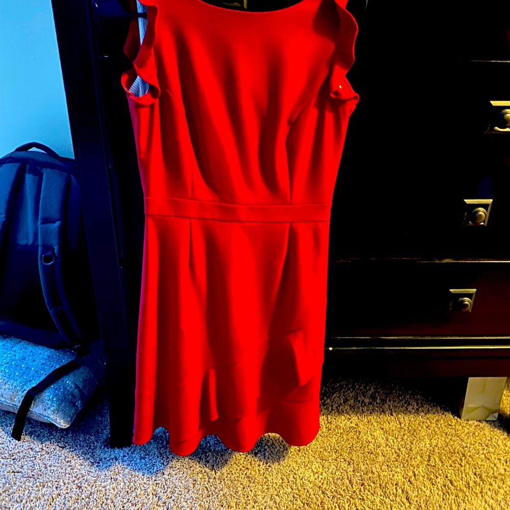 Brooks brothers red dress